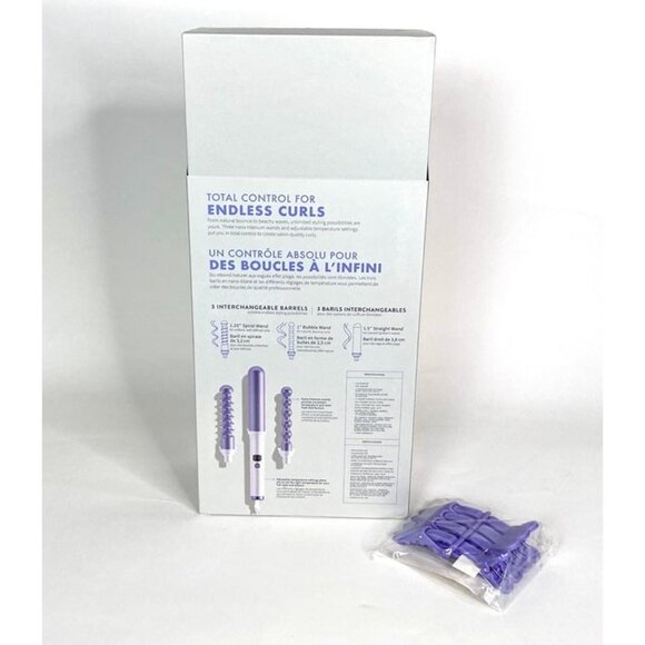 Brand New Monat Endless Curls Stying Wand Curling Iron Curling Rod 3 Pie… - Picture 3 of 5